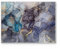 DEQORI Schneidebrett aus Glas | groß 40x30 cm | Motiv Stilvoller Tinteneffekt | Design Schneideplatte für Küche | Frühstücksbrett antibakteriell & rutschfest | Glasplatte & Servierplatte