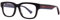 Gucci GG 1303O 003 Schwarze rechteckige Herren-Brille, Schwarz/Rot/Blau/Gold-Logo, 54/18/145