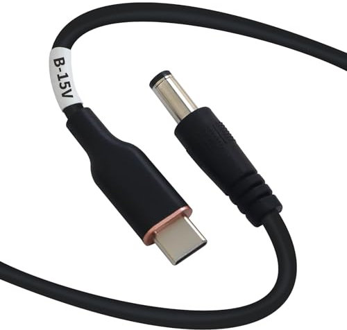 DSD TECH MagicConn SH-CP15B USB Typ C PD zu DC Stromkabel(55x21)-15V