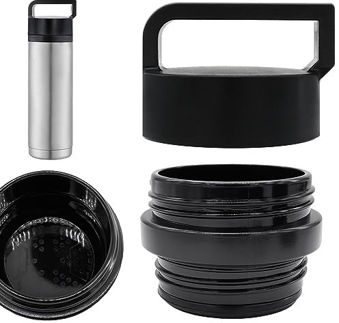 Replacement Lid for YETI Chug Cap - Store Small Snacks, Tea Bags and More - Compatible with YETI Rambler Bottle Fits 18 oz 26 oz 36 oz 64 oz