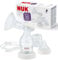 NUK Soft & Easy Erweiterungsset elektrische Milchpumpe | Brustaufsätze aus 100 % Silikon | Brustaufsätze 24 mm & 27 mm | Milchpumpen-Set einzeln und doppel | 1x Perfect Match Babyflasche