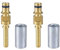 Connecteur de raccord de tuyau de lavage à haute pression, adaptateur de connecteur de réparation de pointe de tuyau for Karcher K, raccord de bouchon de tuyau avec manchon 2 pièces (Color : 2 pcs A