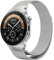 GIOPUEY Strap Compatible with OnePlus Watch 3/2/2R, Braided Stainless Steel Strap [Wear-resistant] [light] - silver