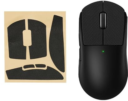 kwmobile Gaming Maus Grip Tape kompatibel mit Logitech G Pro Wireless 2 / Wireless 3 Maus - Rutschfestes Griffband für PC Maus - Schwarz