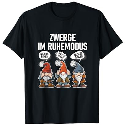 Zwerge Im Ruhemodus Lutin Nain Jardin T-Shirt