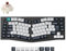 Keychron Q10 Max Alice Ergonomic 75% UK Layout Custom Knob Mechanical Keyboard, Bluetooth 5.1/2.4 GHz/Wired, Full Metal RGB Hot Swappable Gateron Jupiter Brown Switch for Mac Win Linux