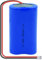 ZWDCVFGK Batteria Ricaricabile da 3,7 V 7600 mAh 18650, Batteria Sostitutiva del Pacco Batteria al Litio di Gruppo con Spina XH 1 Pezzo