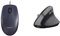 Logitech M90 Souris Filaire & Trust Yuno Souris Ergonomique sans Fil,