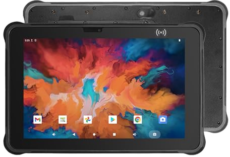 Breloom ST11-R2 Tablet resistente per Android 12 IP65 impermeabile 10.1 pollici IPS, 6000 mAh, Octa-Core RK3588, 16GB/512GB, 4G LTE/GPS/NFC, PC da lavoro industriale all'aperto ultimo intervento