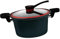 CIYODO 1pièce Casserole Multifonctionnelle Inoxydable Micro Cuiseur à Pression Poignée Double Ergonomique Pour Soupe Et Ragoût à
