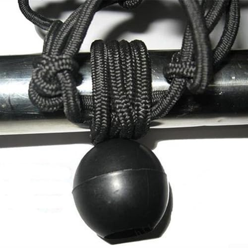10 Stück Fahnenmast-Clips, Bungee-Cord Ties für sichere Befestigung von Fahnen und Windsack