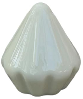 Gettimore Porzellan-Kaffeefilter-Transformator für Pour Over Kaffeemaschine, verbessert die Tropfdurchflussmenge, schnelleres Brühen mit gleichmäßiger Extraktion, 5 x 4 x 4 cm, Weiß