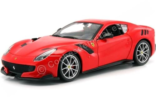 Bburago 15626021 - 1:24 Ferrari F12tdf farblich sortiert, Rot