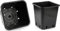 AlmaStore 10 Pezzi - Vaso Quadro, Ideale Per Coltivazione Indoor o Outdoor In Orto O Giardino (22 x 22 x 26 CM (11 LT))