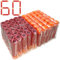 Airlab 60er Darts Pfeile für Nerf 9,5cm Zubehör, Refill Darts Foam Pfeile Munition Bullets,Rot