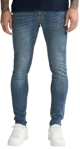 Petrol Hombre Men Denim Narrow Jeans, Medium Used, 36 W/34 L