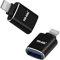 VEN-DENS Portable Lightning to USB3.0 Adapter, USB OTG Data Sync Converter Compatible with iPhone/iPad/USB Flash Drive/Card Reader/Camera etc