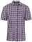 Champion Mens Croyde Seersucker Casual Short Sleeve Shirt - Navy - L