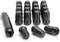 SUCOSO 20PCS M12x1.25 Spline Black 6 Spline Lug Nuts for Infiniti G35 G37 Nissan 350Z 370Z Subaru Impreza Outback Forester Tuner Wheels