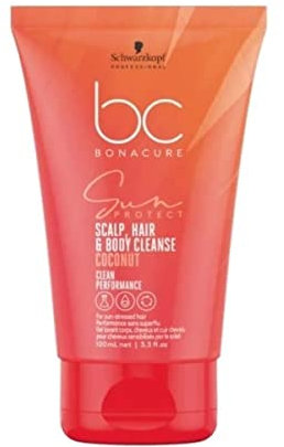 Schwarzkopf Professional BC Sun Protect Scalp, Hair & Body Cleanse 100ml