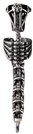 BTOSEP Gelenkringe für Frauen, Vintage Scorpion Knuckle Joint Vollfinger Verstellbarer offener Ring Halloween Cosplay Kostüm Zubehör Schmuck