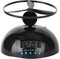 Natudeco Wecker, Fliegende Uhr, Mini-Rundpropeller-Wecker, LCD-Display, Digitaluhr, weglaufender, rollender Hubschrauber-Neuheitswecker für sanftes Aufwachen