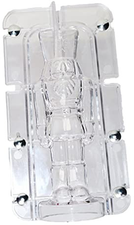 Amagogo Candle Mold Candles Making Supplies Simple Nutcracker for DIY Crafts