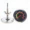Utensilios de Cocina de Acero Inoxidable 10 °C - 400 °C Termómetro de Horno de Alta precisión Termómetro de Barbacoa Indicador de Temperatura para Cocina