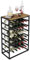 Lenmar, Weinregal aus Metall für Flaschen, LOFT 2-30, 88 x 59 x 30 cm, 30 Flaschen, Wein, Flaschenregal, Kellerregal, Regale, Flaschenhalter Robuste Weinlagerung