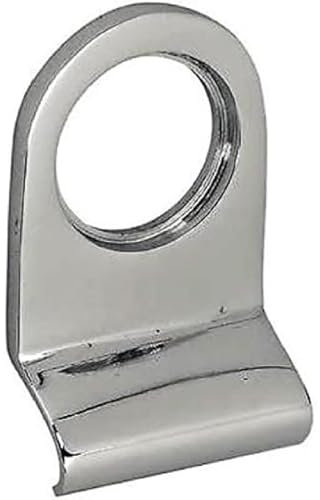 Brass or Chrome Cylinder Door Pull Key Latch Rim Cover Fit Yale Lock Handle