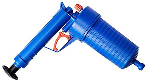 Air Pump For Glucked Sink, Drain Pump Cleaner, Unblock Adapters Pumpfix Clogged Drain Toilet Wash Basin Home Compressed Air Air Power Blaster