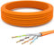 HB-DIGITAL Cable de red CAT.7 de 10 m, cable LAN, cable de instalación, AWG 23 cobre puro S/FTP PiMF LSZH, libre de halógenos, compatible con RoHS, cable de instalación Ethernet, cable de datos, PoE,