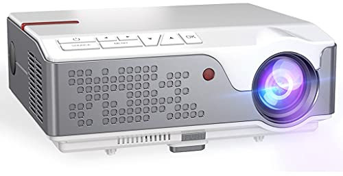 YADECL Full 1080P Projector LED Native 1920 x 1080P 3D Home Theater Smart Phone Beamer (Size : Android Version)
