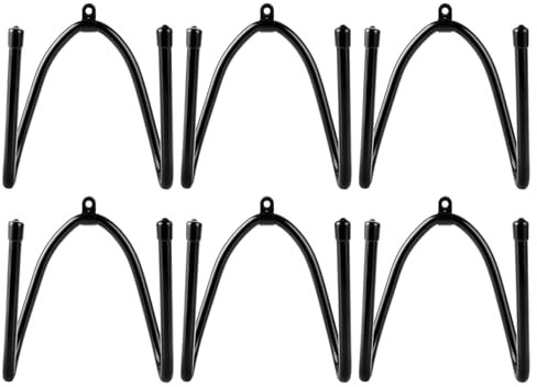 LDXDRU 6 Stück Skateboard Snowboard Wandhalterung, Skateboard Halterung Wand, Snowboard Halterung für Skateboard Longboard, Lagerung Snowboard Display Wandhalterung für Zimmer, Garage Schwarz