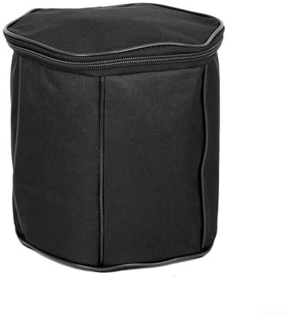 Concertina-Gigbag aus Oxford-Gewebe, dick gepolstert, Hand-Design, Schwarz