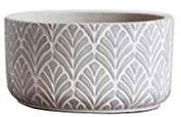 Set di vasi da fiori in cemento per esterni, giardino, cortile, casa, tavolino da caffè e decorazione per ufficio, piccoli vasi da piantare in dimensioni 3,3/4,1/4,3 pollici per piante, colore grigio