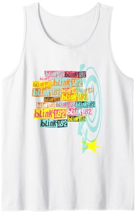 Offizielles Blink-182 Stacked Logo Tank Top