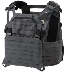 Helikon-Tex DIRECT ACTION SPITFIRE Plate C CORDURA (Shadow Grey, Large)
