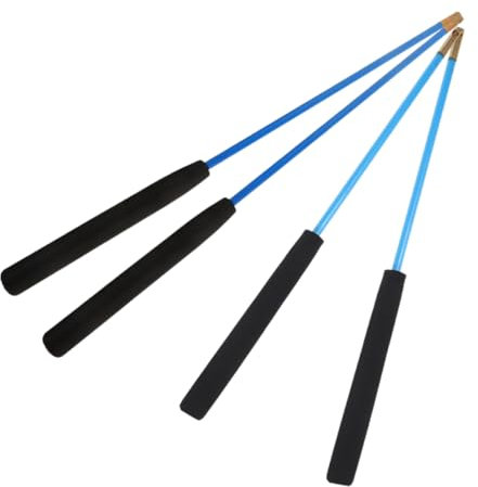 Supvox 2paare Ersatz-diabolo-handstab Jonglier-diabolo-zubehör Professioneller Diabolo-Stick Für Senioren Mit Schnurloch Für Bequemes Training Rutschfester Griff Für Sicheren Halt