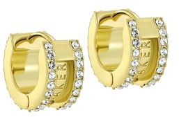 Ted Baker Rosie Crystal Roll Huggie Earrings for Women
