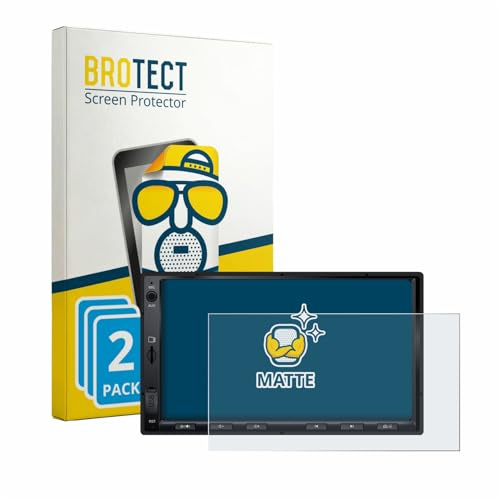 BROTECT Entspiegelungs-Schutzfolie für Atoto A5LG2A7T 7 (2 Stück) Matte Displayschutz-Folie, Anti-Reflex, Anti-Fingerprint
