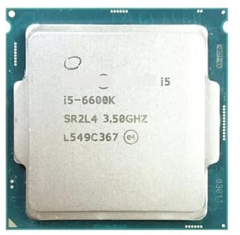 Procesador de Escritorio I5 6600K CPU 3,5 GHz Socket LGA 1151 Quad Core SR2L4