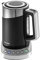 CONCEPT Hausgeräte CONCEPT RK3171 Wasserkocher mit temperatureinstellung, COOL TOUCH, edelstahl, 1,7 L, Schwarz, 2200 W, anti-kalk-filter, funktion KEEP WARM, Rostfreier Stahl, 1.7 liters
