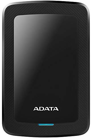 ADATA HV300 - 2 TB, externe Festplatte mit USB 3.2 Gen.1, schwarz, HDD Ext HV300 2TB