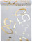 Tischläufer Weiß-Gold 50 Jahre 30 cm x 5 m Dekostoff Banner Tischdecke Tischband
