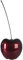 Casablanca - Kirsche - Celebration- Keramik - weinrot - metallic - Höhe 90cm
