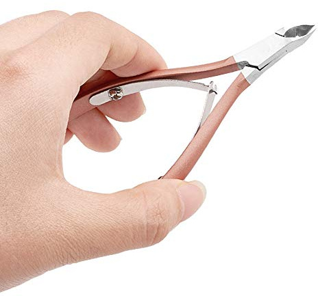 AKOAK 1 Pack Stainless Steel Dead Skin Pliers Dead Skin Shears Nail Scissors Olecranon Pliers Nail Scissors Manicure Tools