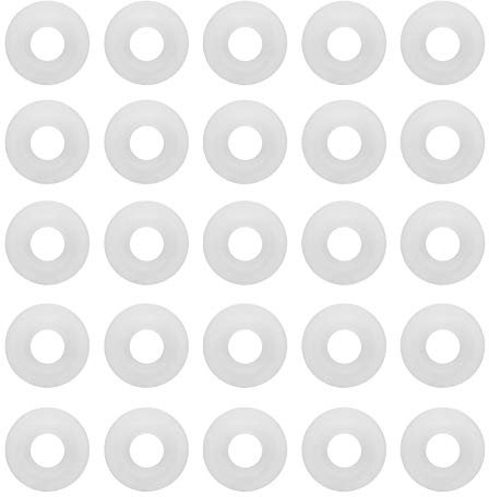 25Pcs Grolsch Gaskets , Beer Swing Flip Top Bottle White Replacement Silicone Gaskets Seals Home Brew AccessoriesBars and Restaurants