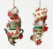 VARZI Decorazione Albero Natale Teiera E Tazze 12cm da Appendere
