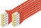 DIGITUS LAN cable Cat 6A - 3m - 10 pieces - RJ45 network cable - S / FTP shielded - Compatible with Cat-6 & Cat-7 - Red